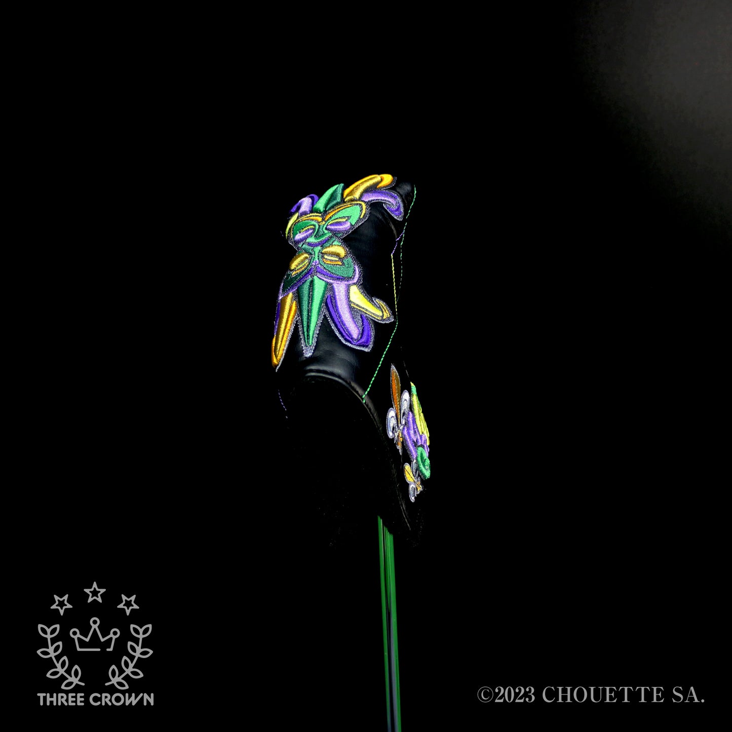 2021 Mardi Gras Harlequin Mask Official carnival Collar