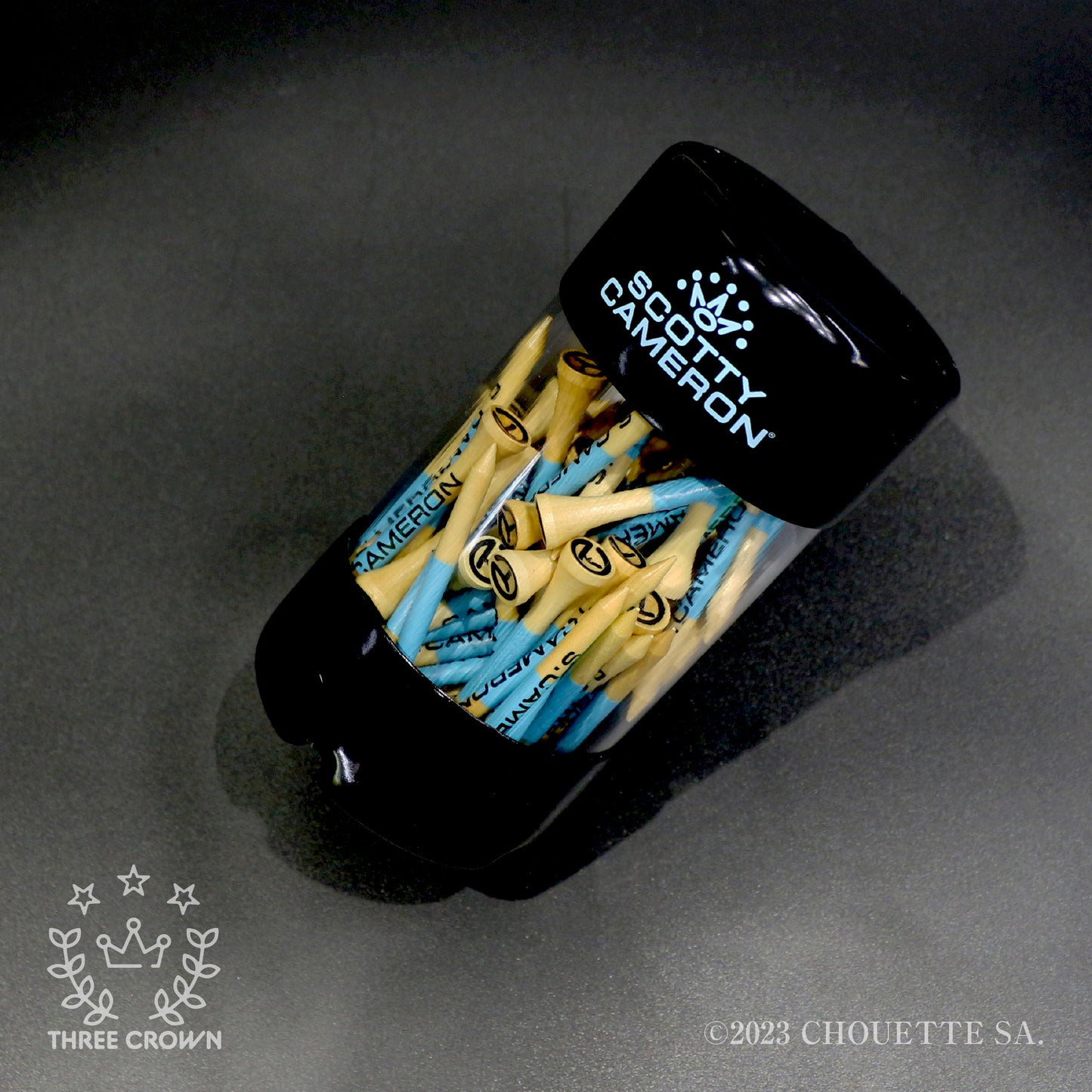 Circle T Wood Tee Can TiffanyBlue&Wood