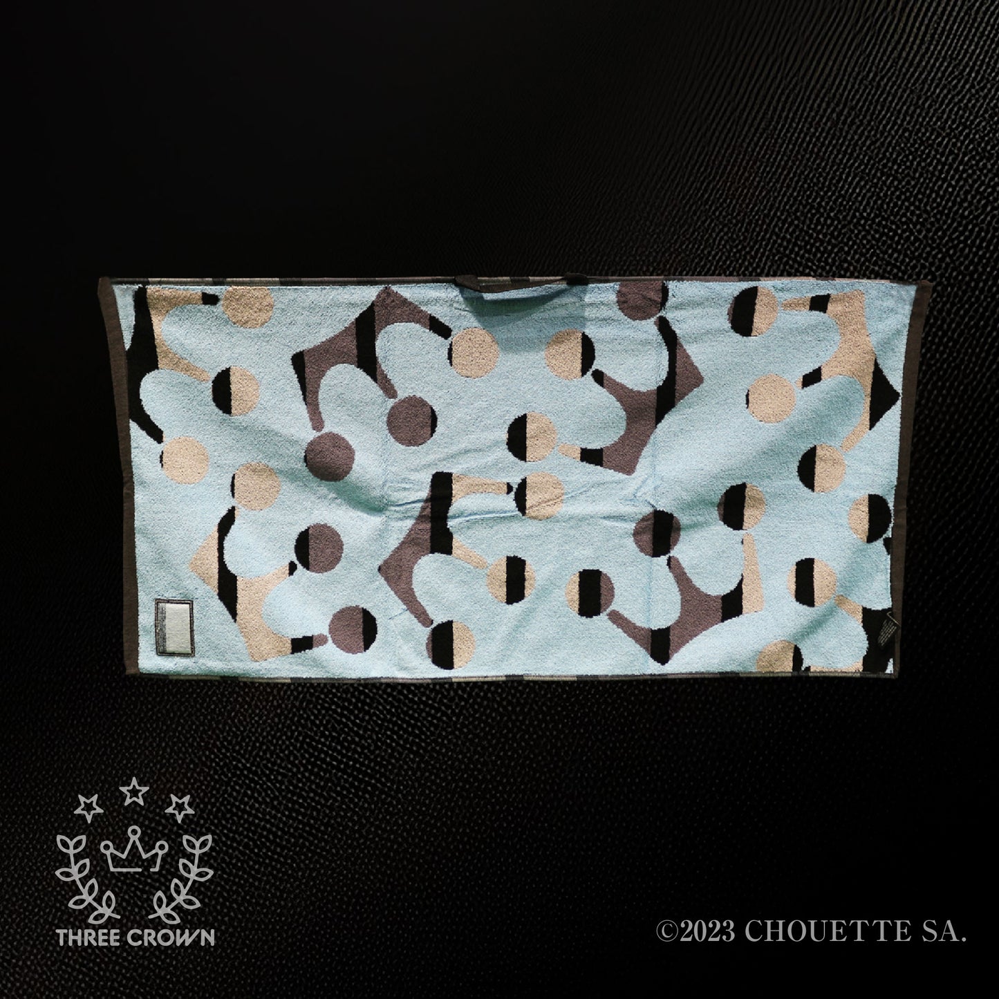 2022 Limited Mardi Gras Stripe Mini Crown Towel