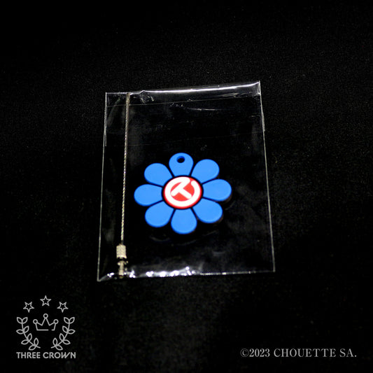 US Open Flower Circle T Key Fob