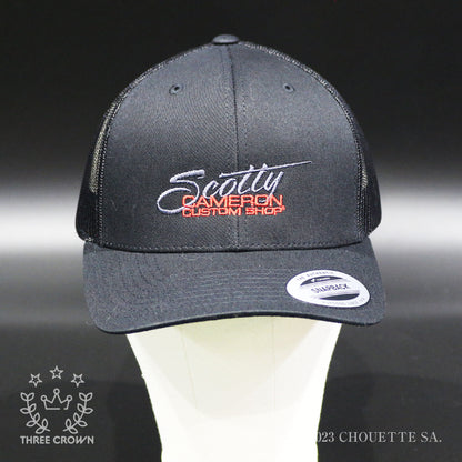 Script Mesh Cap Black