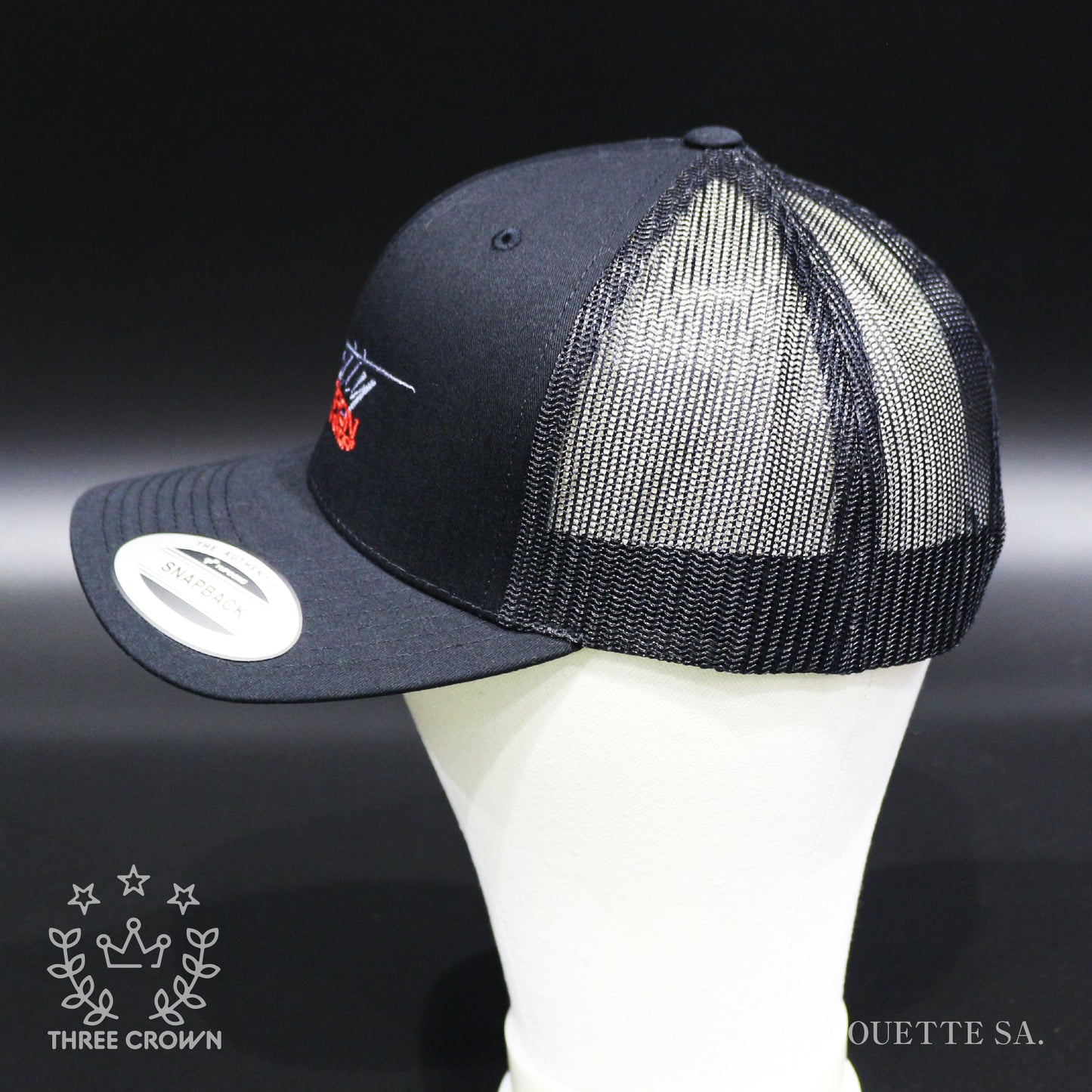 Script Mesh Cap Black