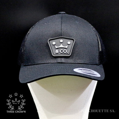 2023 Limited Crown＆Co Rubber Cap Black