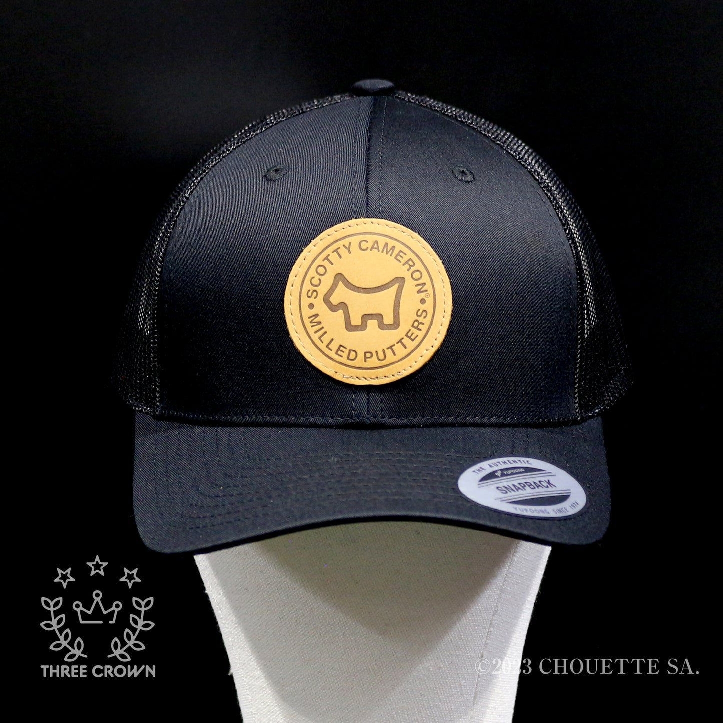 2023 Limited leather Patch Scotty Dog Cap