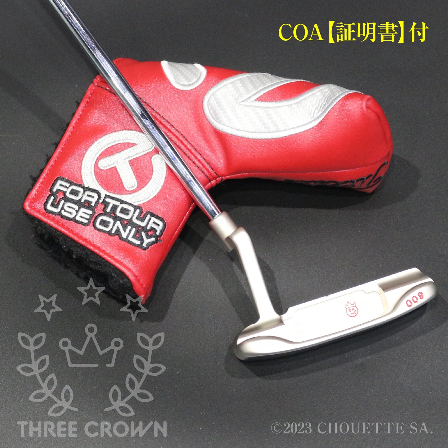 Made for the tour 009 in a pro platinum finish at 350g with a Hot Head Harry【スギプロ企画】