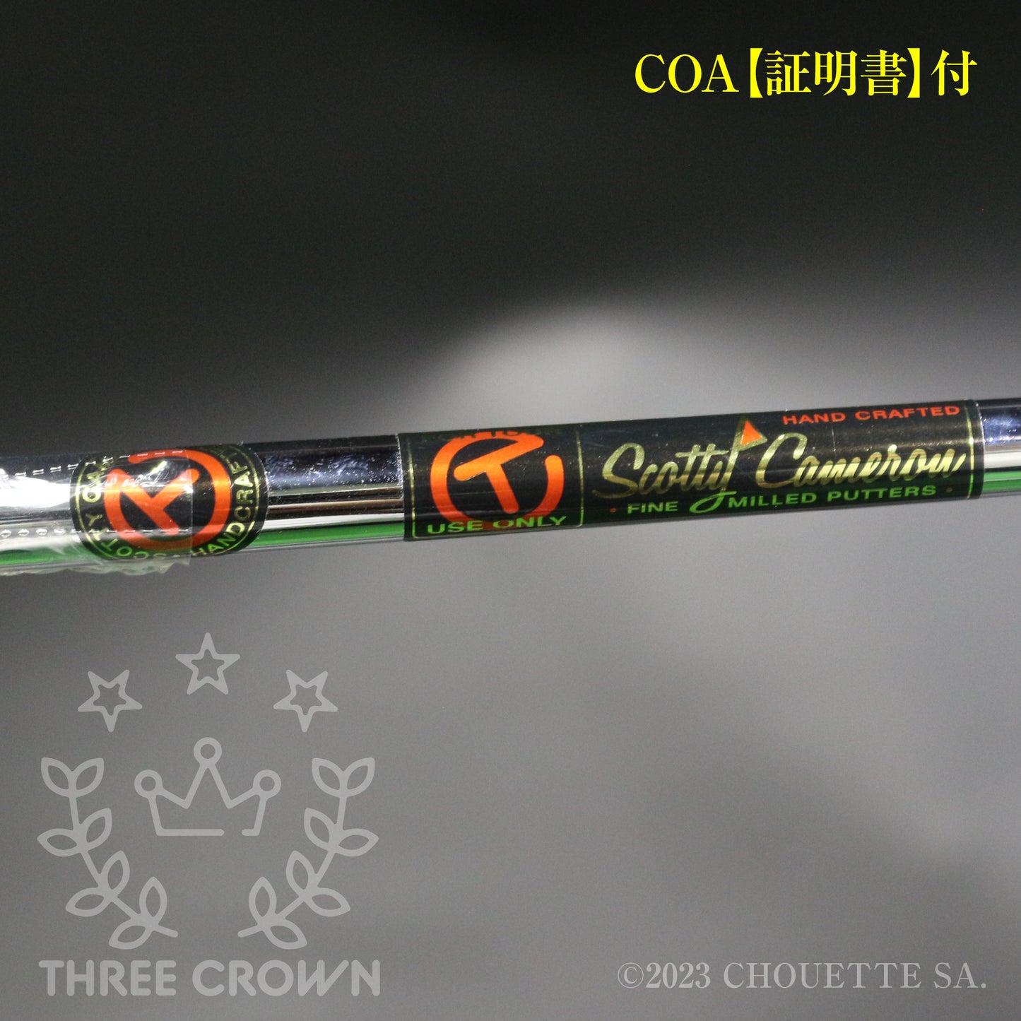 Made for the tour 009 in a pro platinum finish at 350g with a Hot Head Harry【スギプロ企画】