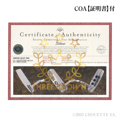 Your deep milled Select Newport in SSS with 10g circle T sole weights & a toplone【スギプロ企画】