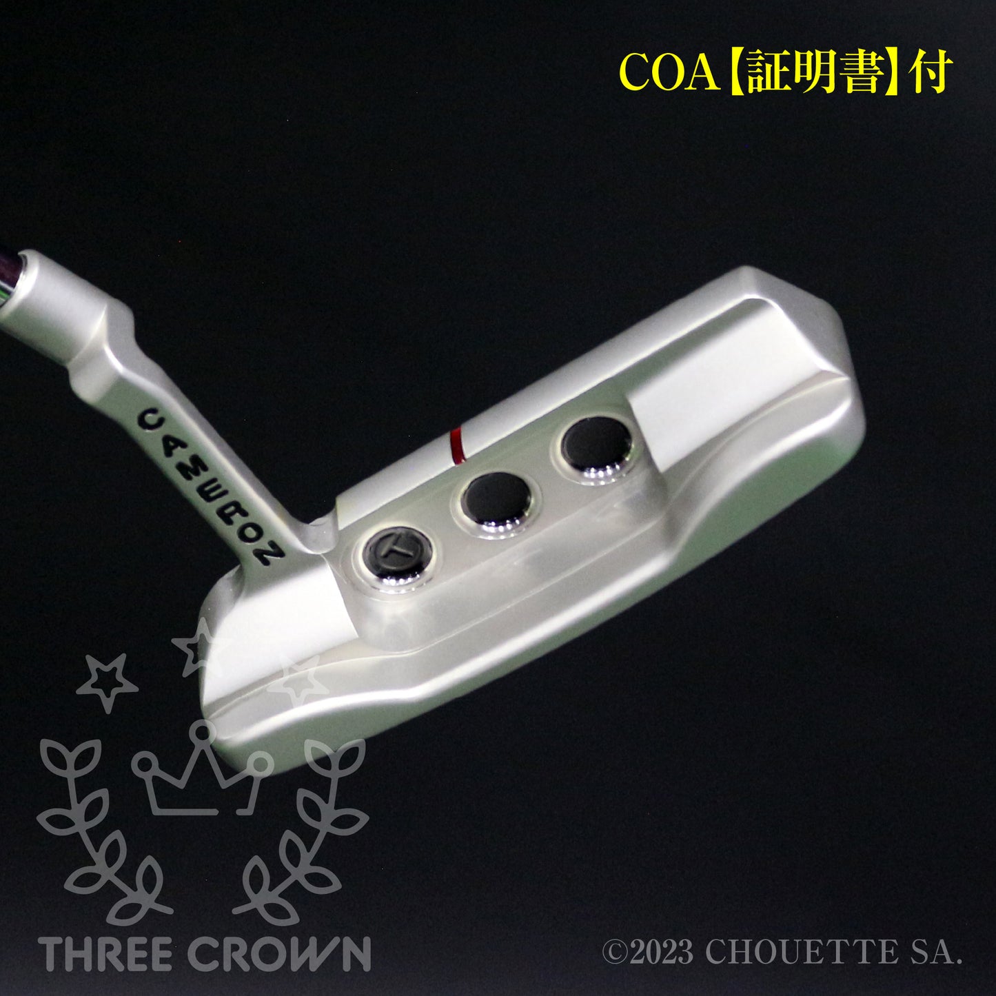 Your deep milled Select Newport in SSS with 10g circle T sole weights & a toplone【スギプロ企画】