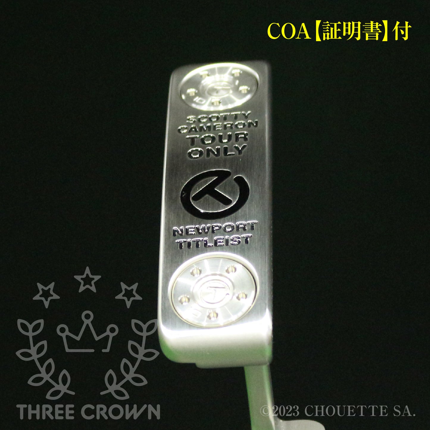 Your deep milled Select Newport in SSS with 10g circle T sole weights & a toplone【スギプロ企画】