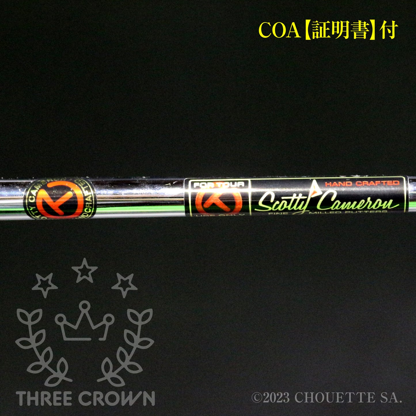 Your deep milled Select Newport in SSS with 10g circle T sole weights & a toplone【スギプロ企画】