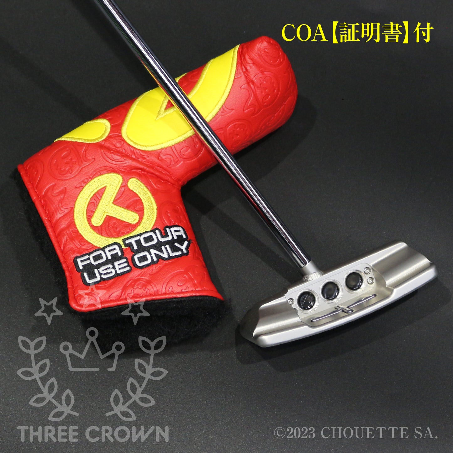 Tour Mallet 2 in SSS with a welded center neck & 15g circle T sole weights【スギプロ企画】