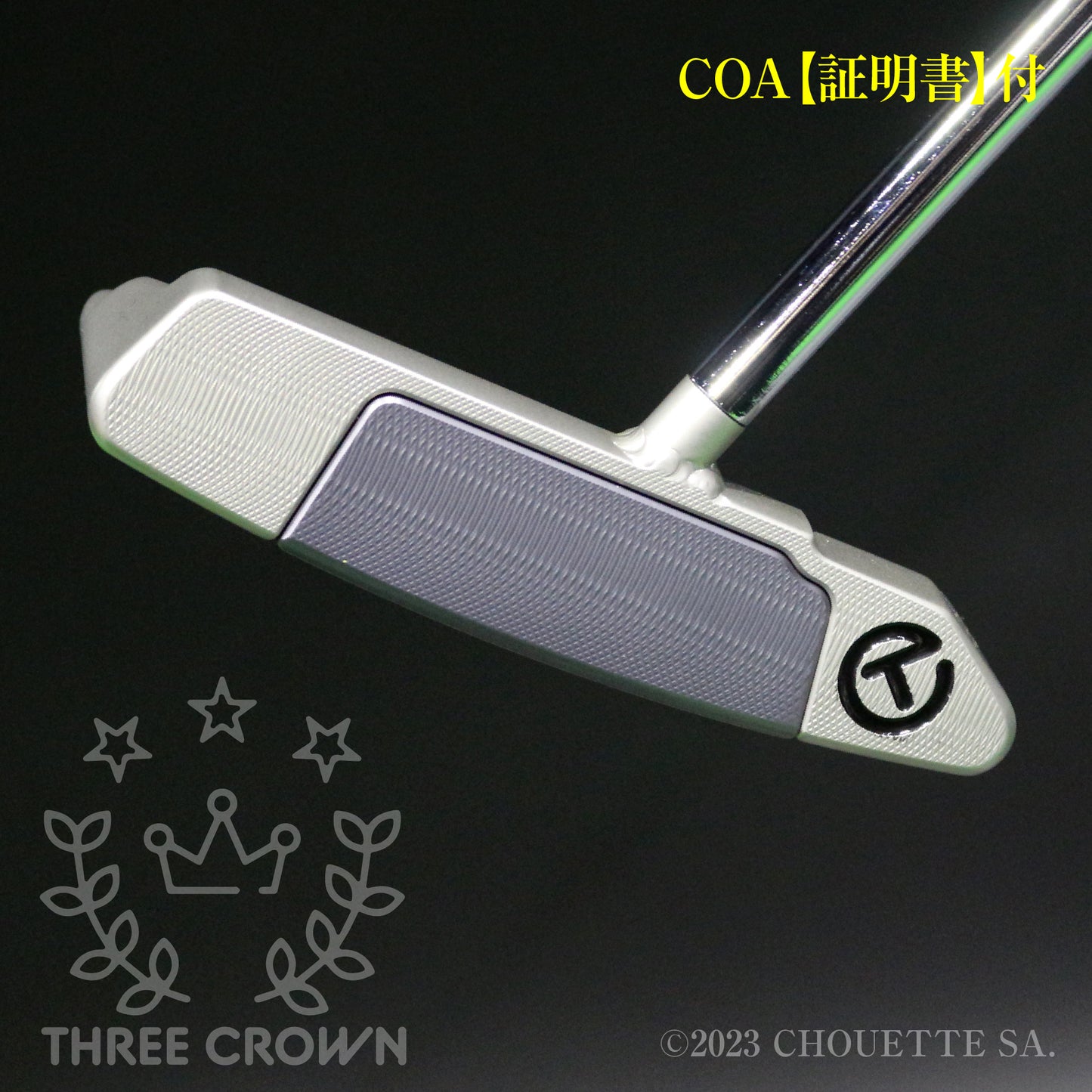 Tour Mallet 2 in SSS with a welded center neck & 15g circle T sole weights【スギプロ企画】