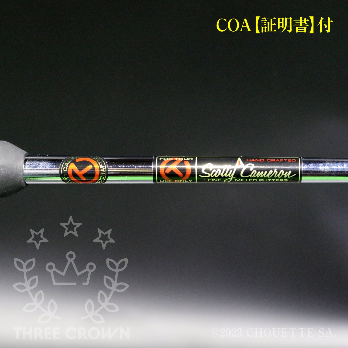 Tour Mallet 2 in SSS with a welded center neck & 15g circle T sole weights【スギプロ企画】